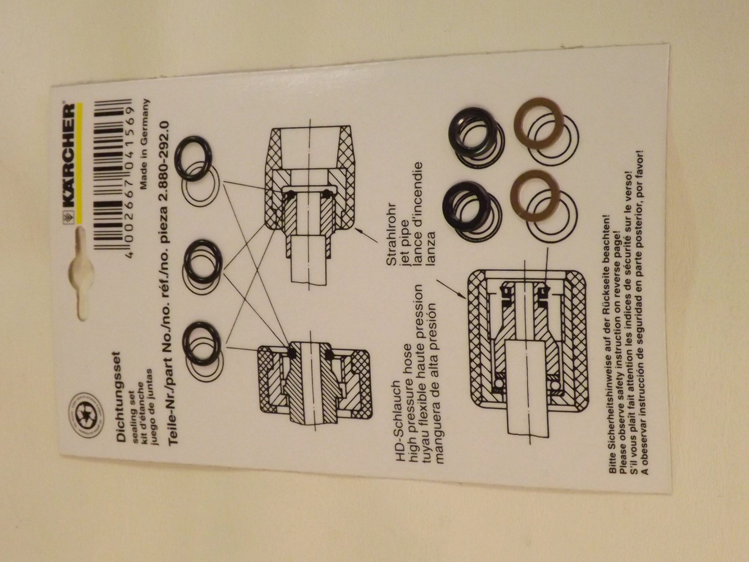 O-Ring Repair Kit, 28802920