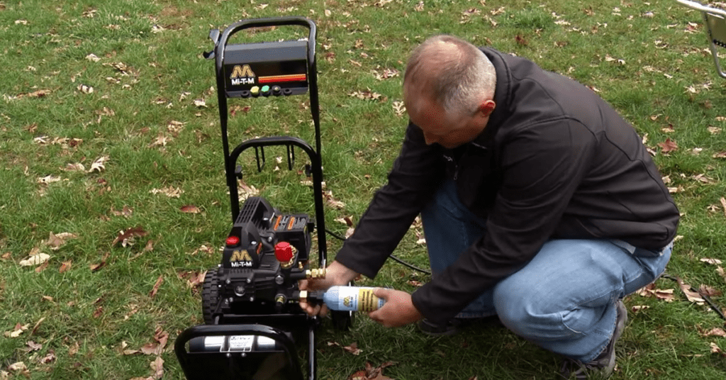 RJ Bowers Winterizing Pressure Washer Video